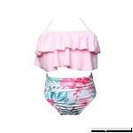 Family Outfit Swimwear Girls Swimming Suit Kids Bikini Pink 1 B07QFGZDBY